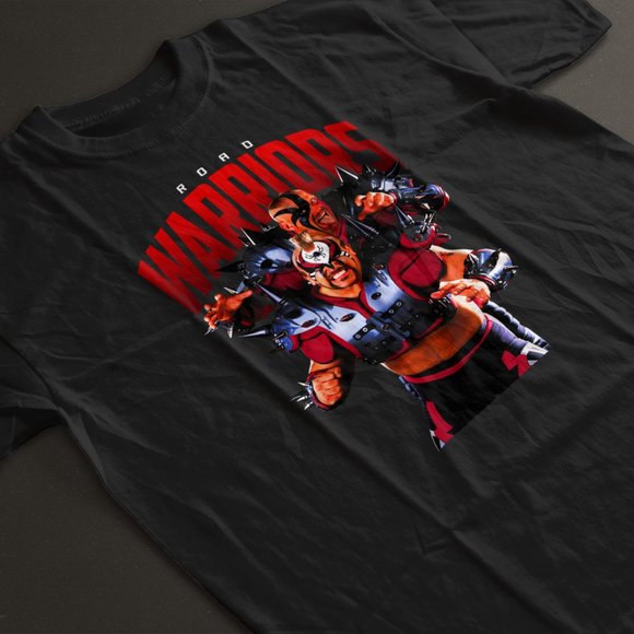 Vintage Style Road Warriors Black Shirt - Picture 1 of 1